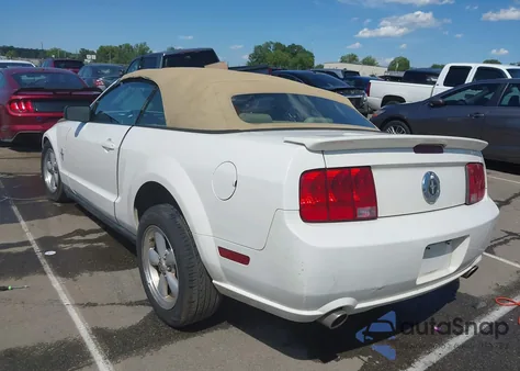 2007 Ford Mustang V6 Deluxe/V6 Premium из США, поврежденный, VIN 1ZVFT84N275365683